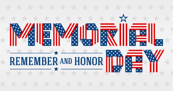 Memorial Day Hours Monday, May 28
