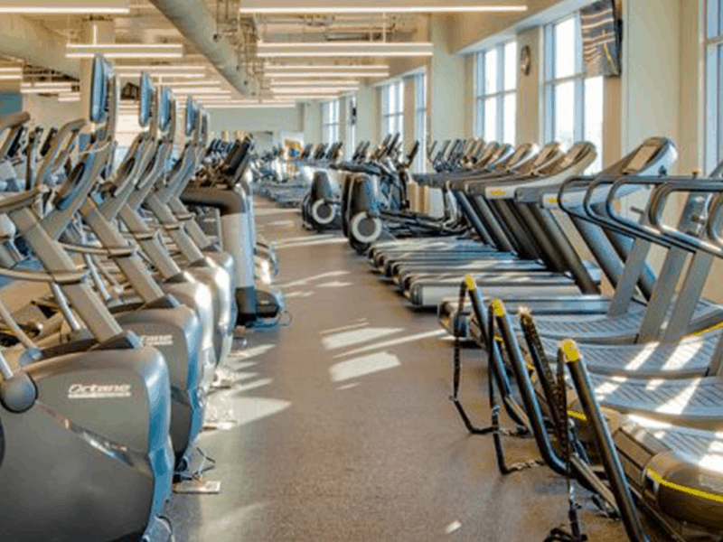 State-of-the-art fitness Center